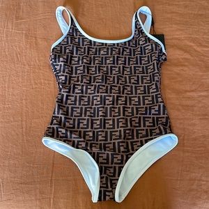 NWT Double F pattern swimsuit